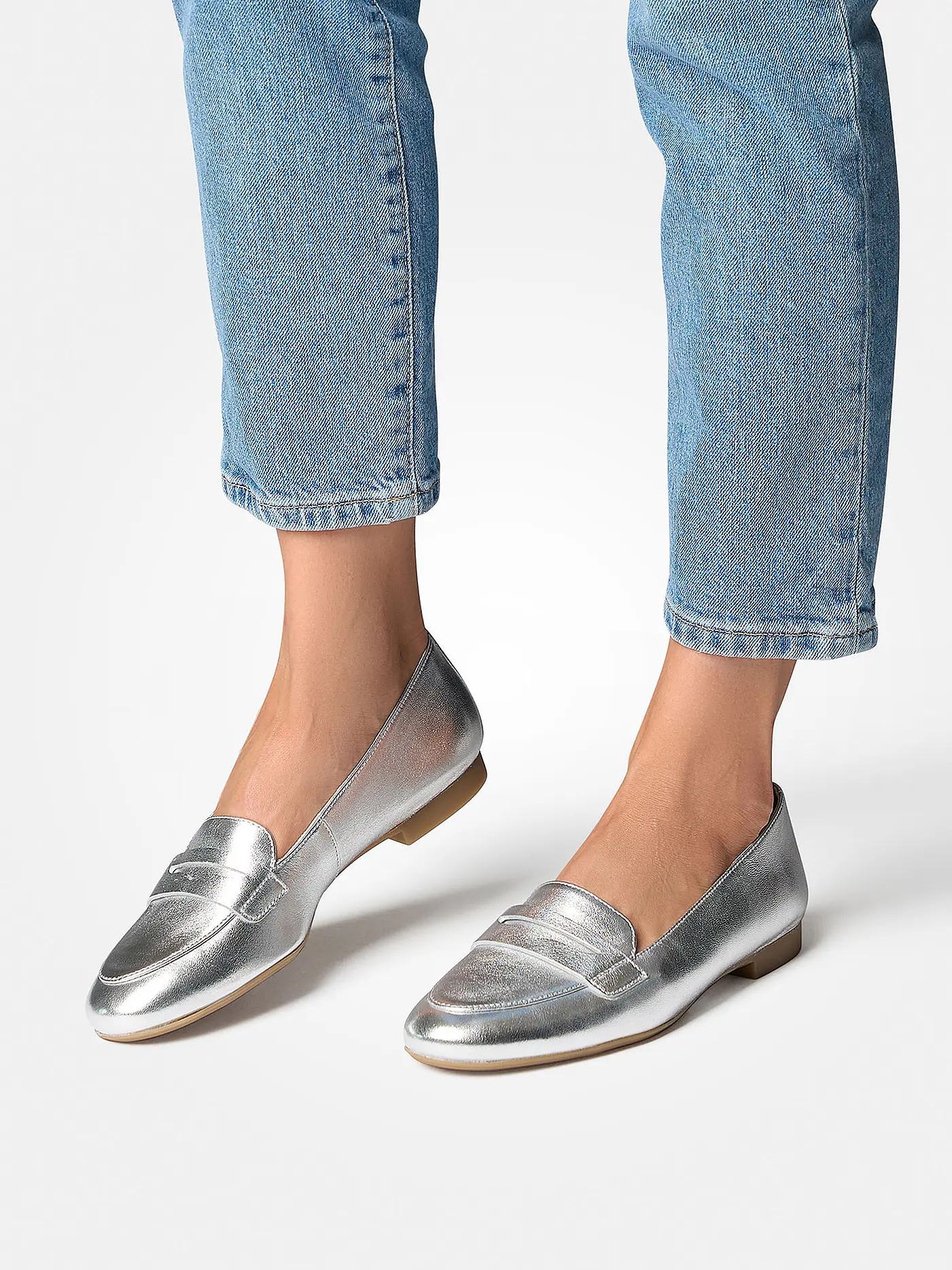 PAUL GREEN | Loafer | silber